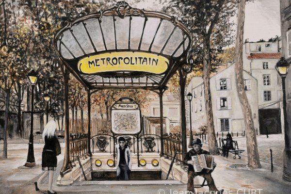 Métro les Abbesses 