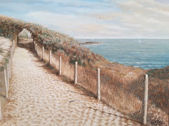 Bord de mer à port Bourgenay