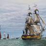 l'hermione et sa flotille