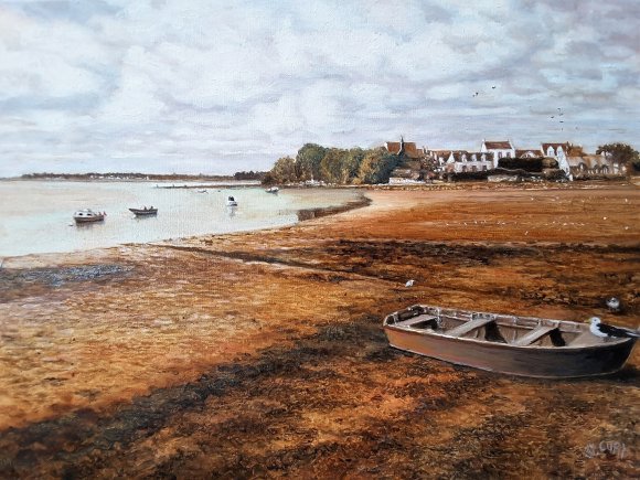 la barque et la mouette