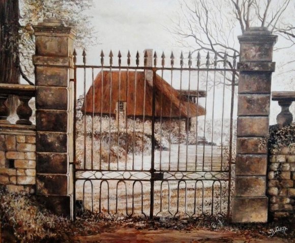 le grille de la chaumiere normande