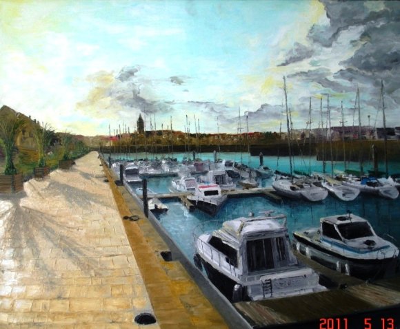 le port des sables d'olonne