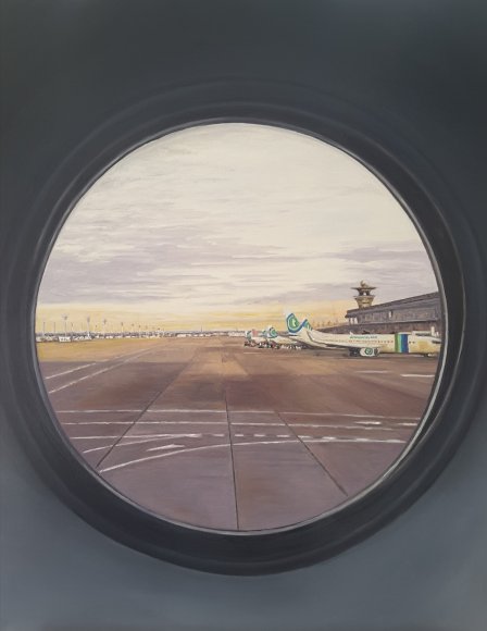 par le hublot de transavia